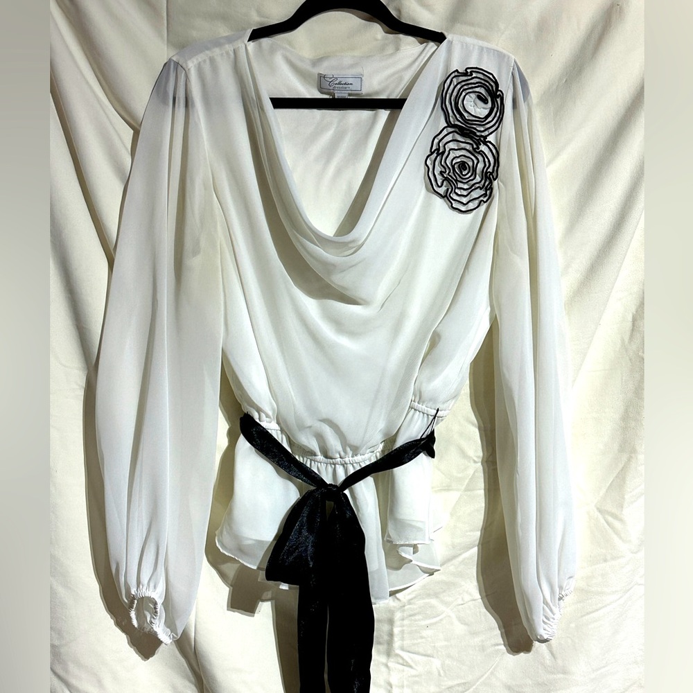 Dress Barn Embellished Blouse - Size 18/20
